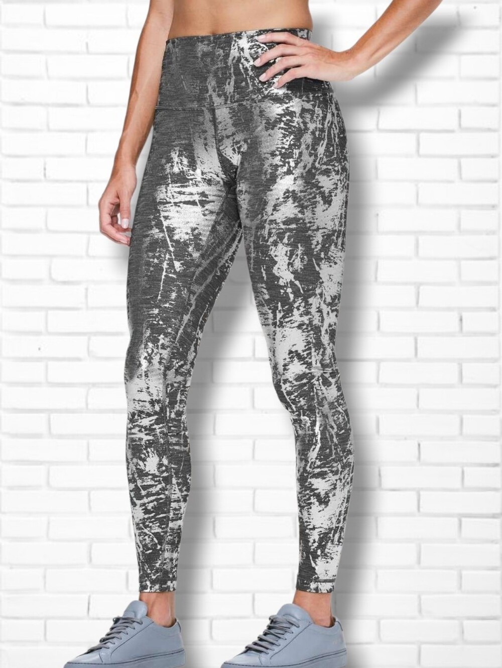 Lululemon Wunder Under Hi-Rise Tight *Brindle Foil 28" Size 4